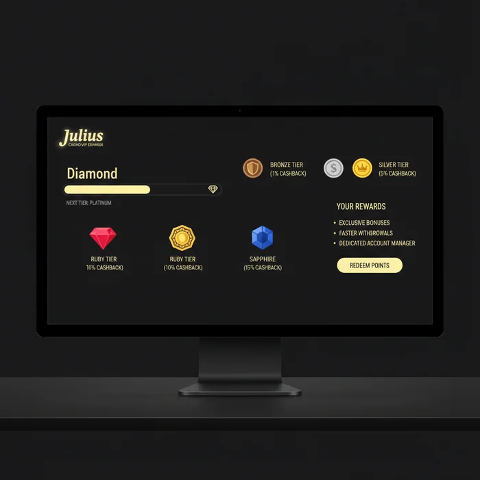 Page bonus Julius — pack de bienvenue, conditions de mise et code promo